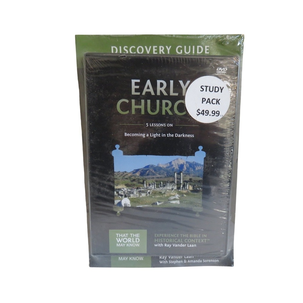 Early Church Study Pack Ray Vander Laan That The World May Know‎ Vol 5 DVD Guide